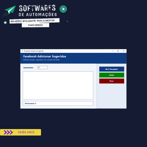 Facebook Adicionar Sugeridos