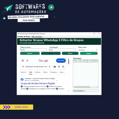 WhatsApp Pesquisador de Grupos WhatsApp Grupo Filter