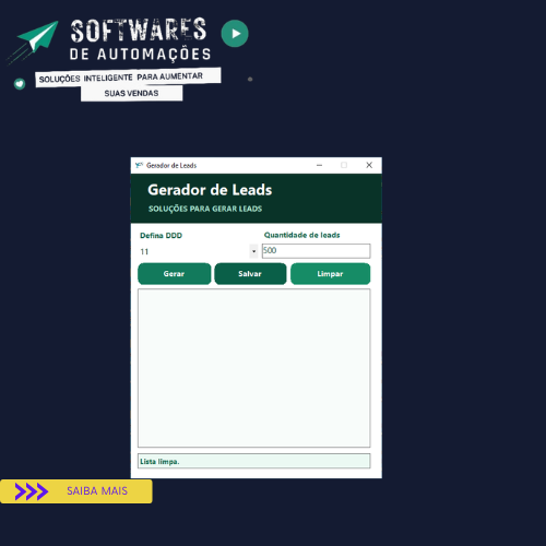 Gerador de Leads por Estado