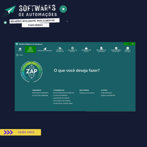 UltraBot Softwares de Automação Tudo Em 1