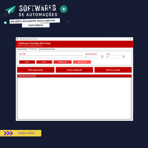 Suite Softwares do YouTube