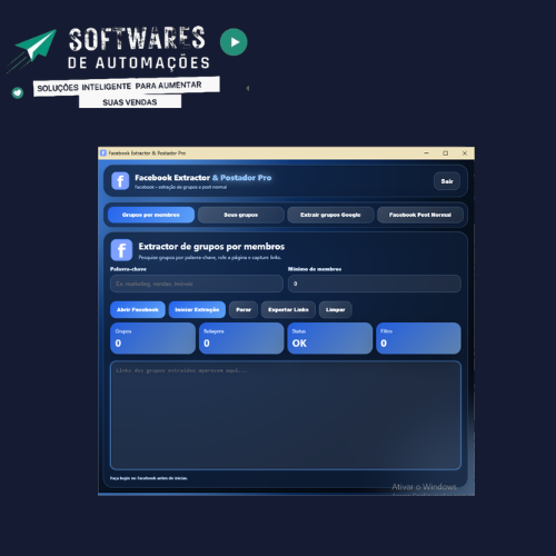 Facebook Extractor Links de Grupos & Postador Pro Postador de Grupos Extention